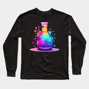 Chemistry Lesson Lab Vial Long Sleeve T-Shirt